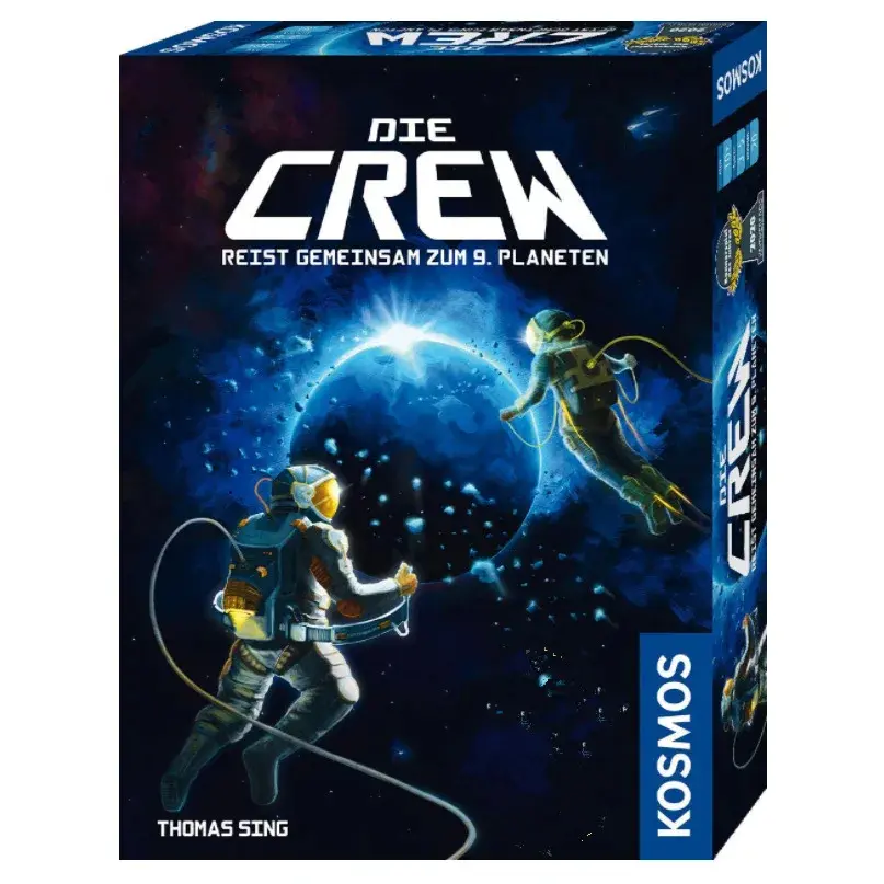 The Crew - Quest for Planet Nine Astronauts  mission game collection cards are a good assistant for family activities