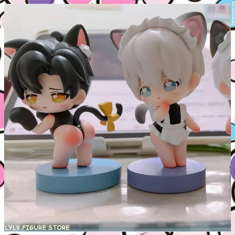 In Stock Cute Love and Deepspace Anime Figure Maid Costume Sylus Rafayel Zayne Xavier Sexy Pvc Model Collection Gifts