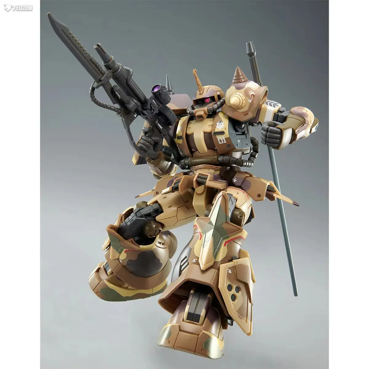WEIMEI WM HG 1/144 Zaku Type EGBA MS-06GD Zaku Assembly Model Kit High Mobility Surface Action Figure Plastic robot Model Toy