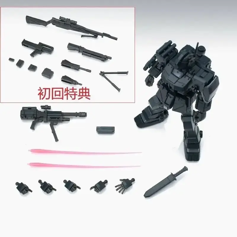 AK HG 1/144 GM Spartan Midnight Color Spartan Jim Water Patch Assembly Model Joint Mobile Mech Warrior Robot Plastic Toys Gifts