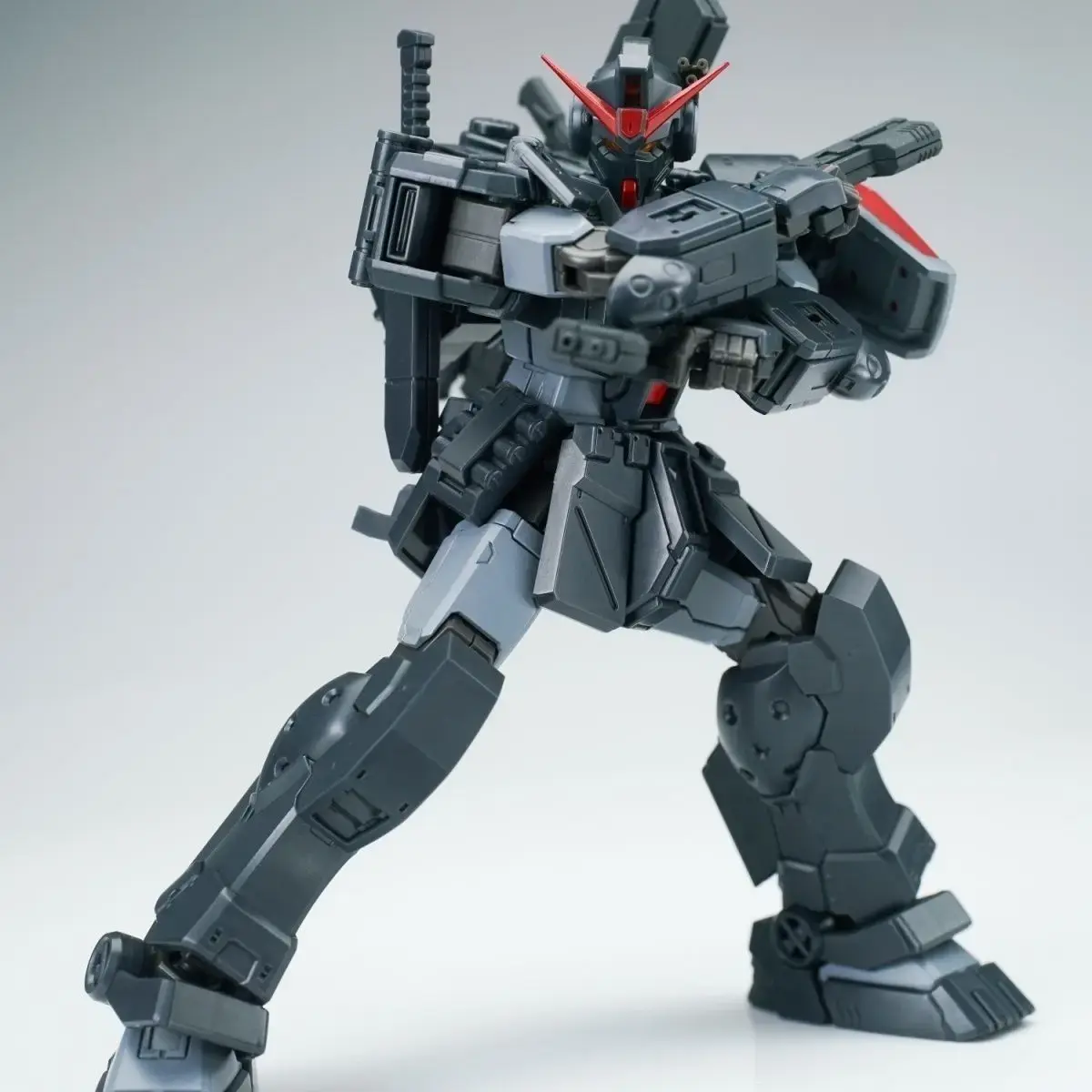AK HG 1/144 GM Spartan Midnight Color Spartan Jim Water Patch Assembly Model Joint Mobile Mech Warrior Robot Plastic Toys Gifts