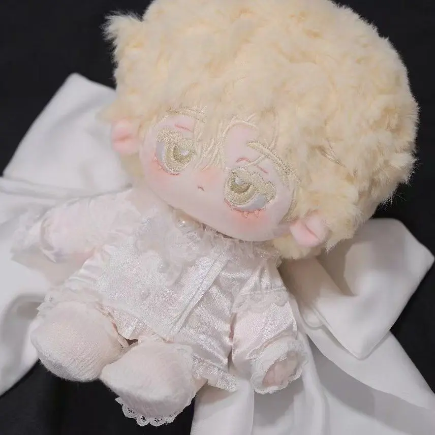 20cm Anime Alien Stage Luka Handsome Boy Doll Cosplay Cotton Stuffed Body Dress Up Clothes Cotton Toy Children Christmas Gifts