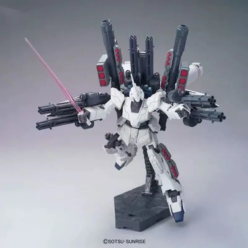 XD STAR Full Armor Unicorn Unicorn Mode HG 1/144 Assembly Model Kit Action Figures Kids Toy Desktop Ornament Gift Collectible