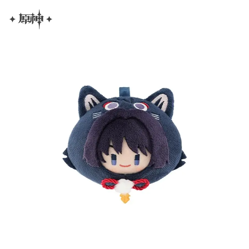 Original Game Genshin Impact Plush Toys Teyvat Zoo Themed Series Plush Doll Cartoon Zhongli Ganyu Dolls Kids Toy Birthday Gifts