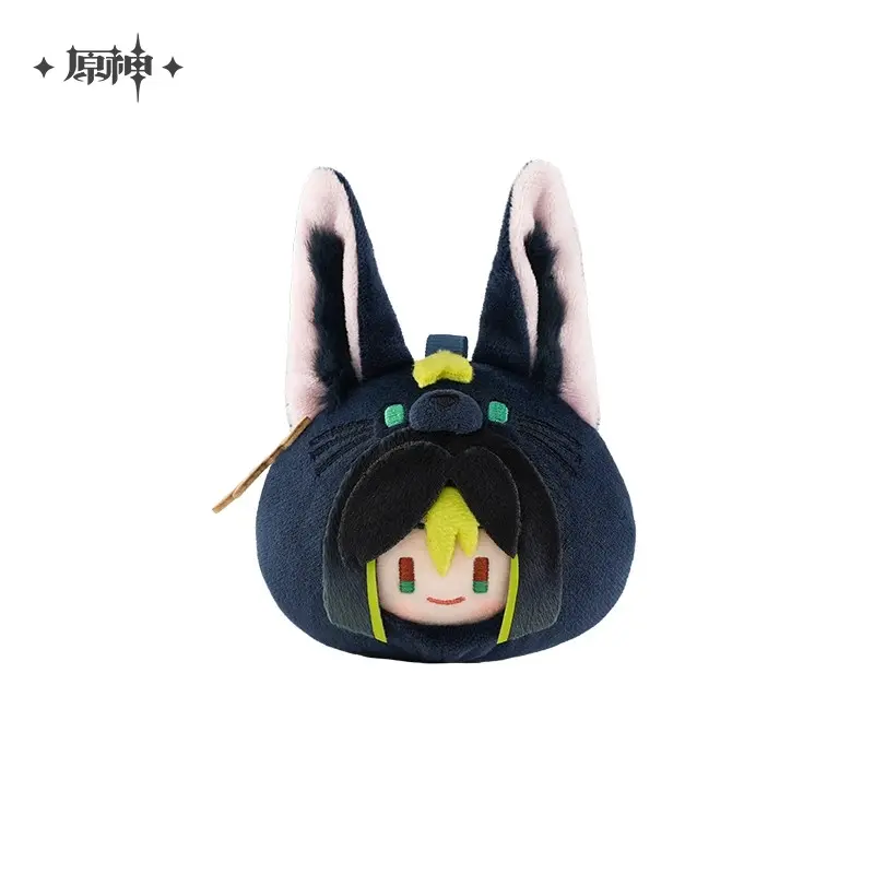 Original Game Genshin Impact Plush Toys Teyvat Zoo Themed Series Plush Doll Cartoon Zhongli Ganyu Dolls Kids Toy Birthday Gifts