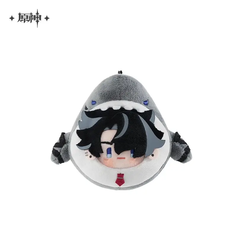 Original Game Genshin Impact Plush Toys Teyvat Zoo Themed Series Plush Doll Cartoon Zhongli Ganyu Dolls Kids Toy Birthday Gifts