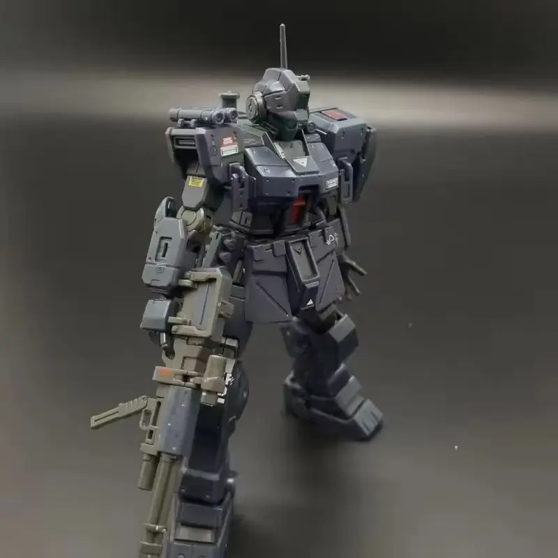 JMS HG 1/144 Midnight Color RGM-79 Spartan Jim Water Patch Assembly Model Joint Mobile Mech Warrior  Robot Plastic Toy Gift