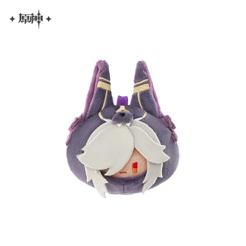 Original Game Genshin Impact Plush Toys Teyvat Zoo Themed Series Plush Doll Cartoon Zhongli Ganyu Dolls Kids Toy Birthday Gifts