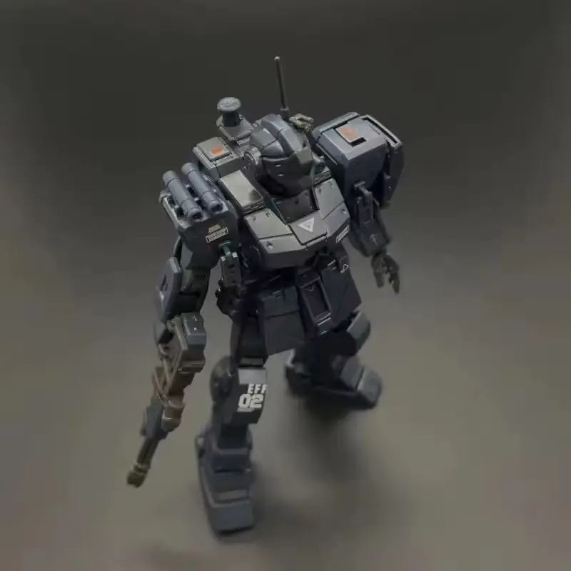 JMS HG 1/144 Midnight Color RGM-79 Spartan Jim Water Patch Assembly Model Joint Mobile Mech Warrior  Robot Plastic Toy Gift
