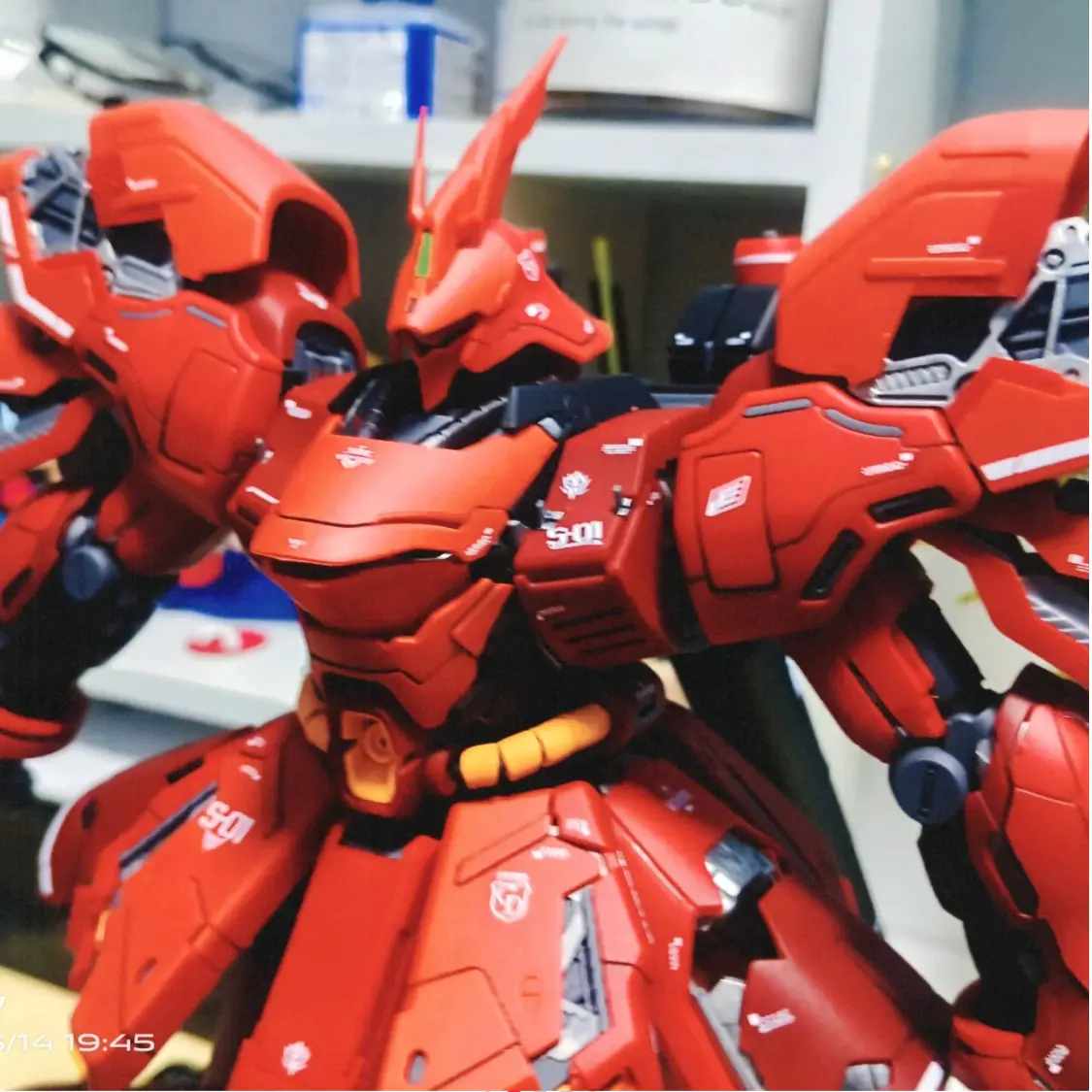 Daban 6631 Sazabl MG 1/100 Including Water Stickers And LED Anime Model Assemble Model Toy Action Figure Mecha Toys
