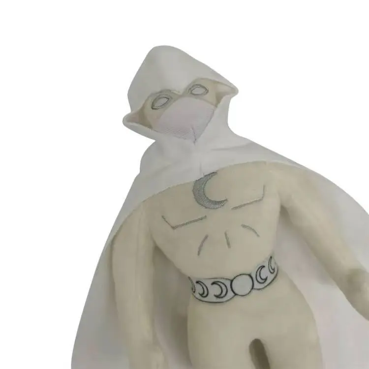 30cm New Moon Knight Plush Doll Anime Peripheral Plush Toy Children's Cartoon Cotton Soothing Toy Children's Christmas Gift