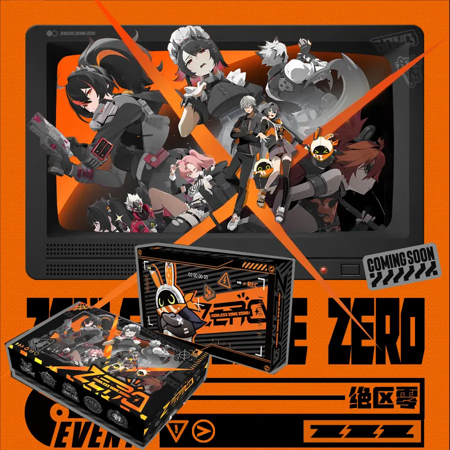 New Zenless Zone Zero Card Ellen Joe Alexandrina Sebastiane Anime Game Surrounding Trading Character Collectible Cards