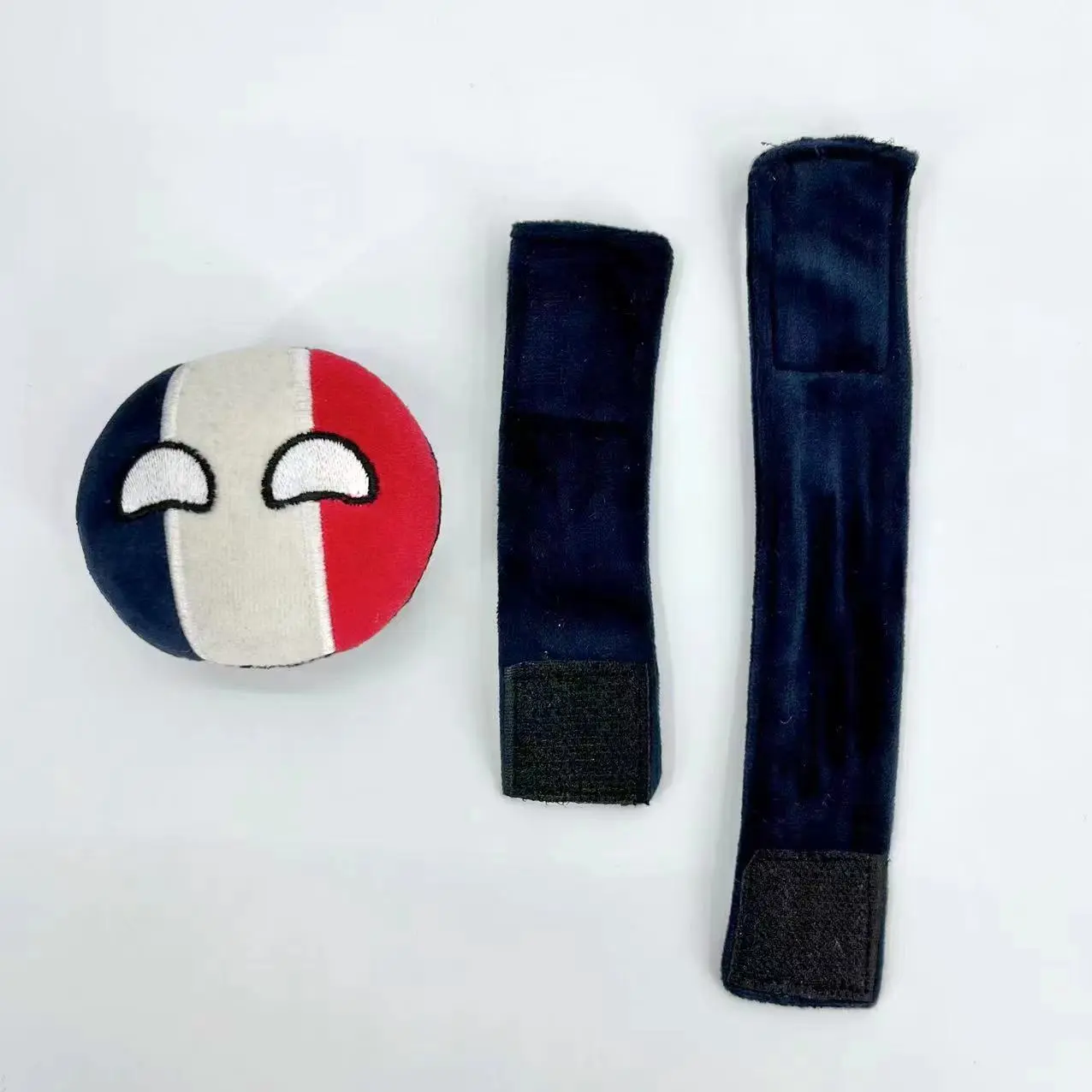 7CM Polandball Country Ball shoulder strap buckle Yugoslavia Russia Germany France U.K. Handmade great gift idea