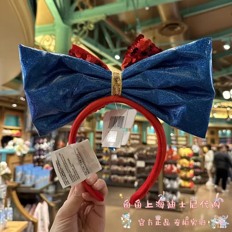 Disney Snow White&Cinderella cartoon bow jewel Girl headband