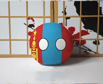 9cm/20cm Mongolia India Kazakhstan Polandball Plush Doll Countryball Short Stuffed Mini Doll Pendant Toy Gift 9/20cm