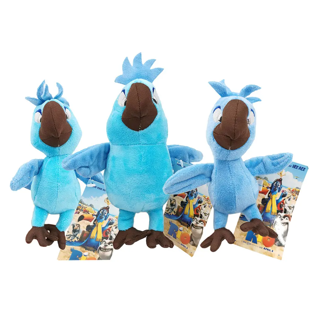 New Rio the Movie Plush Jewel Pedro Rafael Nico Baby Bird Savannah Jasmine Bobby 6-11" 15-28CM Plush Doll