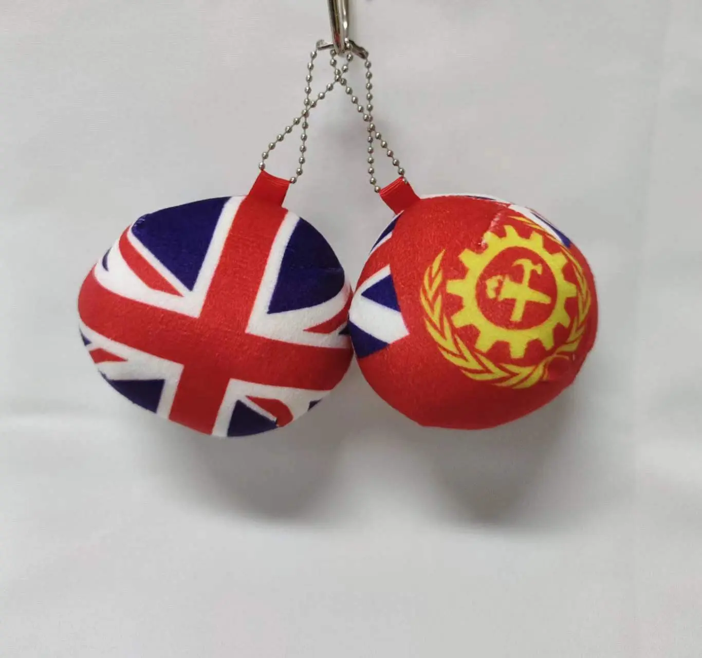 Cartoon Britain Polandball Plush Doll Countryball Short Stuffed Mini Doll Pendant Toy Gift 9/20cm