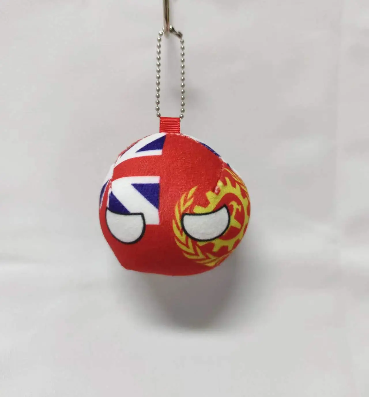 Cartoon Britain Polandball Plush Doll Countryball Short Stuffed Mini Doll Pendant Toy Gift 9/20cm