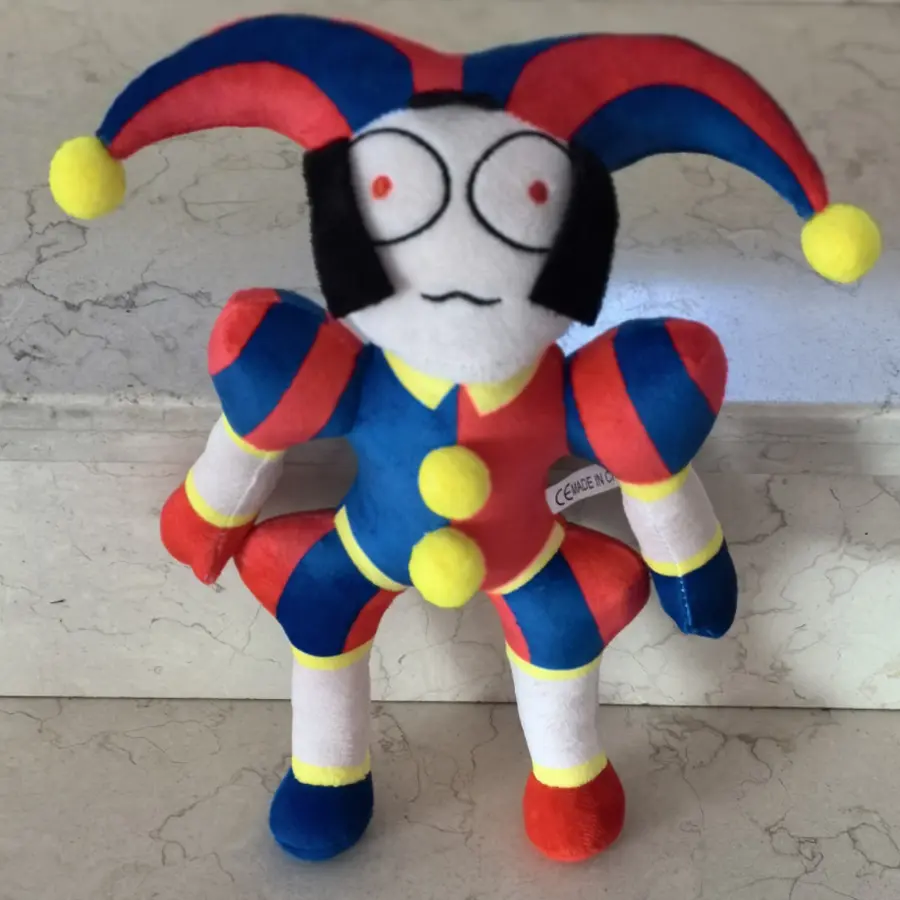 10pcs/set The Amazing Digital Circus Plush Toys Cute Soft Stuffed Anime Home Decor Dolls For Kid Birthday Christmas Gift