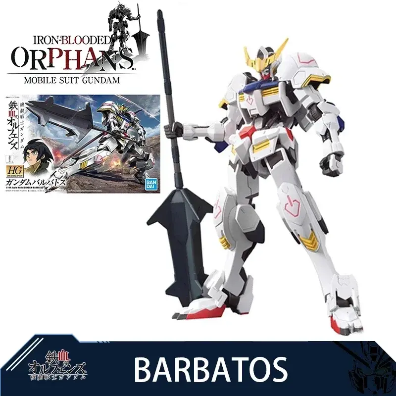 Gundam HG 1/144 IBO Model Barbatos BANDAI Iron Blooded Assembly Action Mech Original Product