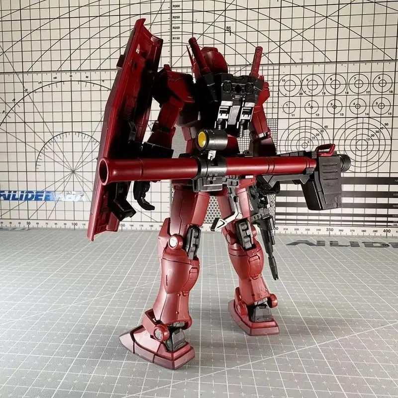 012 HG1/144 RX-78-2 Char Aznable Casval Color Assembly Model Kits Movable Joints High Quality Collectible Robot Models Kids Gift