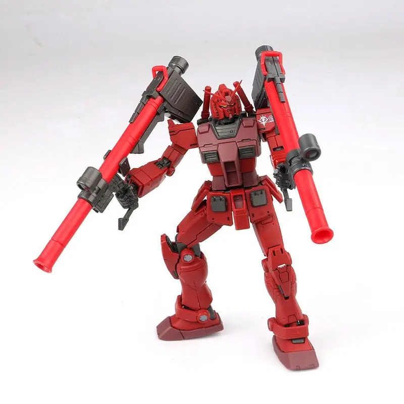 012 HG1/144 RX-78-2 Char Aznable Casval Color Assembly Model Kits Movable Joints High Quality Collectible Robot Models Kids Gift