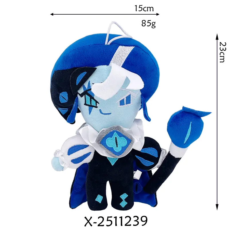 New Shadow Milk Plush toys Cookie Run Kingdom plush toy Cookie plush doll Stuffed  Anime Soft Toy for kids' birthday gifts
