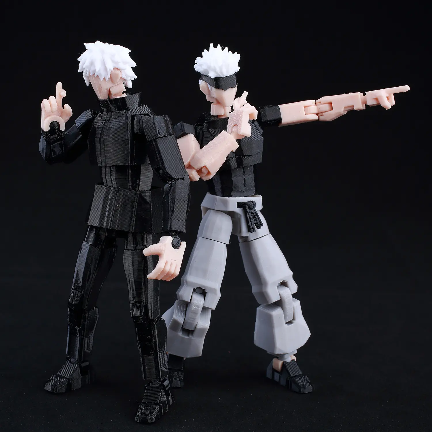 9L3D Dummy13 Jujutsu Kaisen Figure Model DIY Assembly Toy for Parentchildren Games​Titan13 Action Figure Collectible New Design