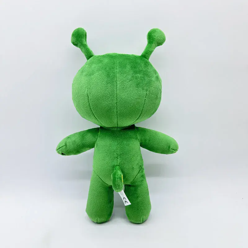 25cm AFTONSPARV Green Alien Plush Toys Cute Soft Stuffed Cartoon Anime Dolls For Kid Birthday Christmas Gift
