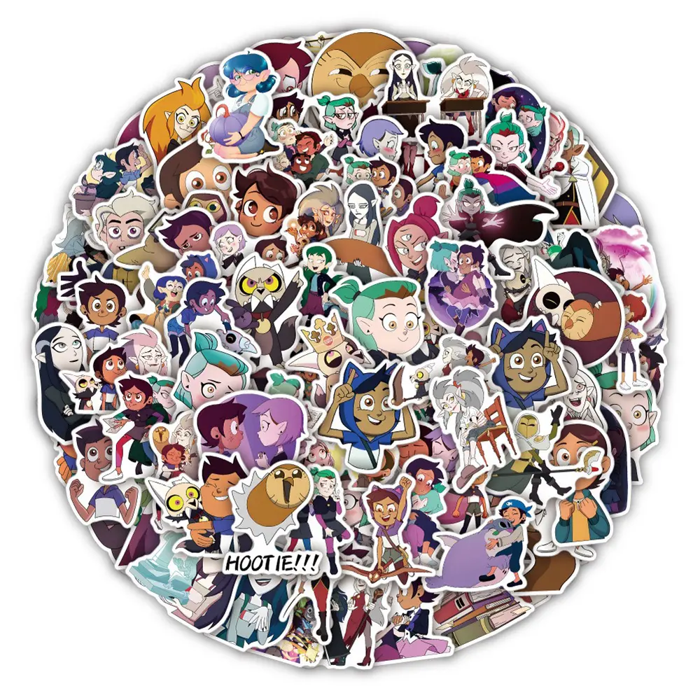 10/30/50/100PCS Disney Anime The Owl House Cartoon Sticker DIY Diary Laptop Luggage Skateboard Graffiti Decals Fun for Kid Toys