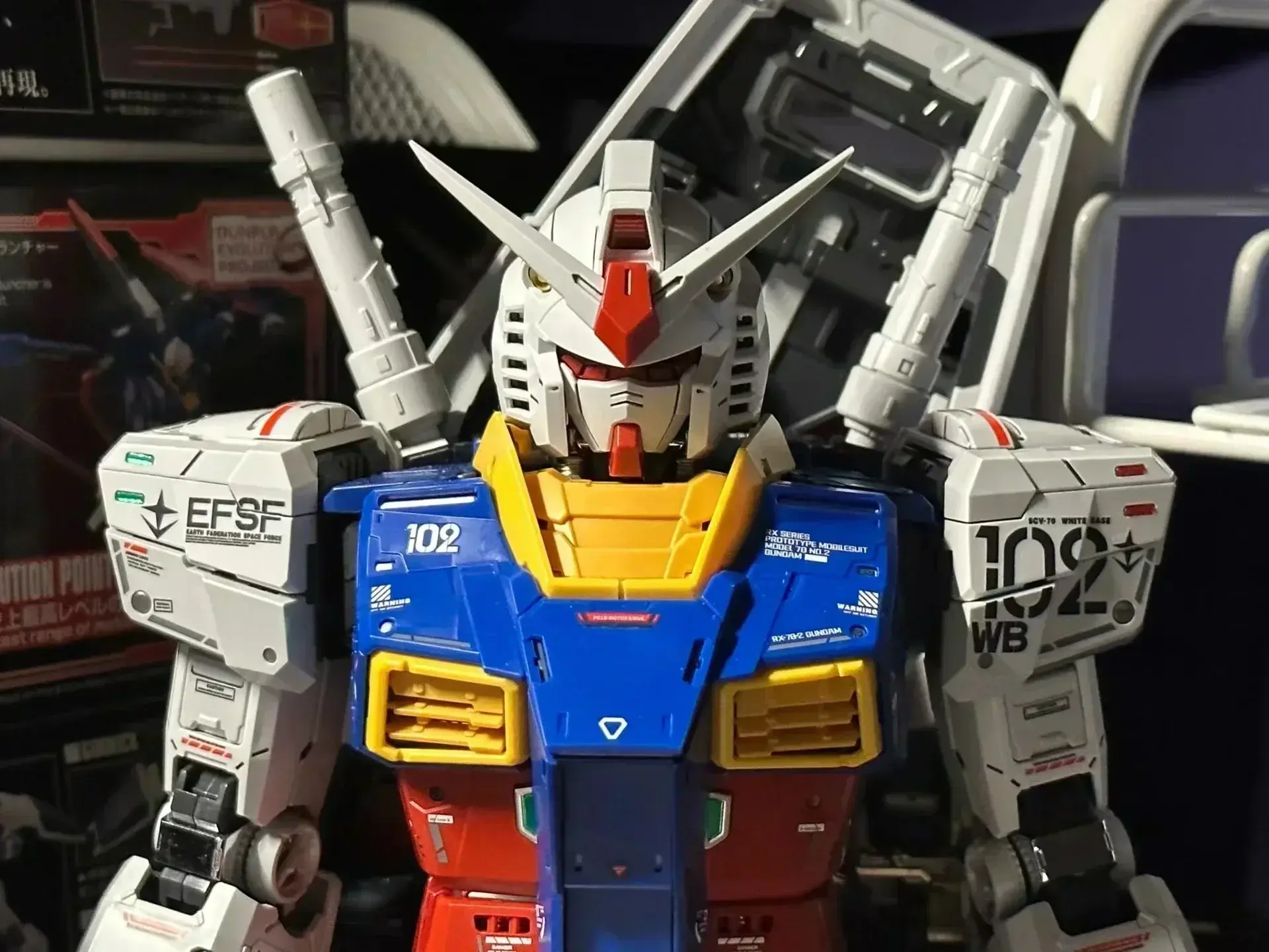 1/60 Daban Pgu Pg 2.0 Rx-78-2 High-Precision Framework Assembly Action Figure Doll Model Kit Figures Collection Toy Holiday Gift