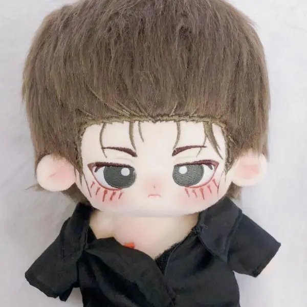 20cm Stuffed Plush Doll COS Anime Attack Armin Eren Levi Mikasa Erwin On Titan Cotton Doll Children Adults Cartoon Toys Gifts