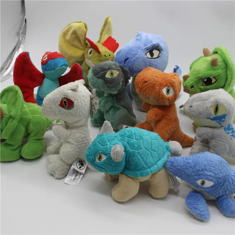 1piece Tyrannosaurus  Jurassic Dinosaur Plush Toy Dolls Soft Stuffed Animals Children Educational Toys
