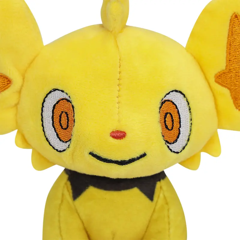 14cm Pokemon Plush Shiny Shinx Soft Stuffed Animal Peluche Toys Anime Cute Shinx Cat Ornament Dolls for Boys Christmas Gift