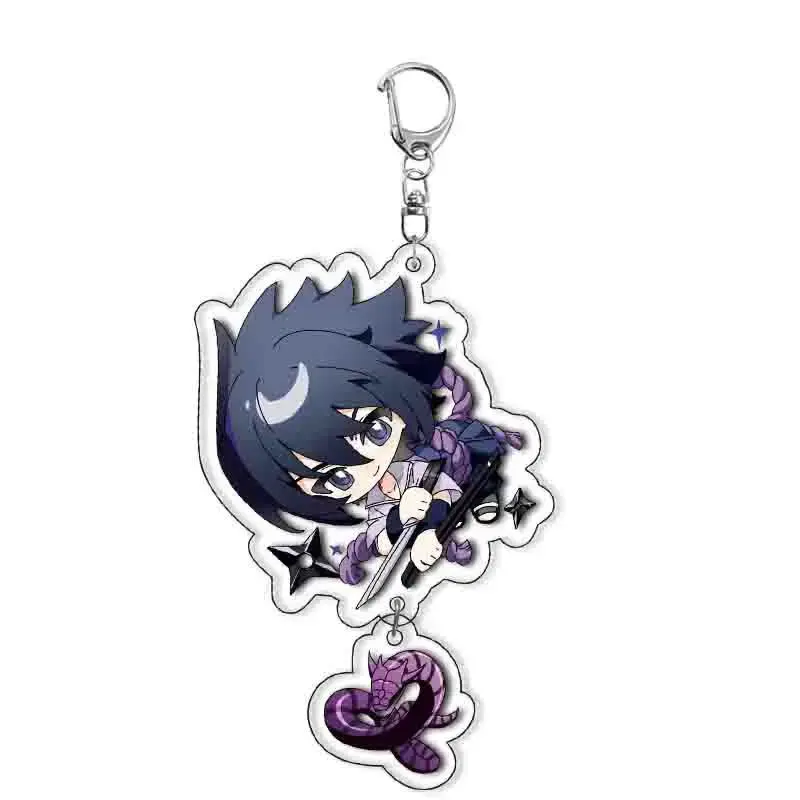 8 Styles NARUTO Japanese Anime Peripherals Uzumaki Naruto/Uchiha Sasuke/Hatake Kakashi Full Acrylic Figures Keychains Boy Toy