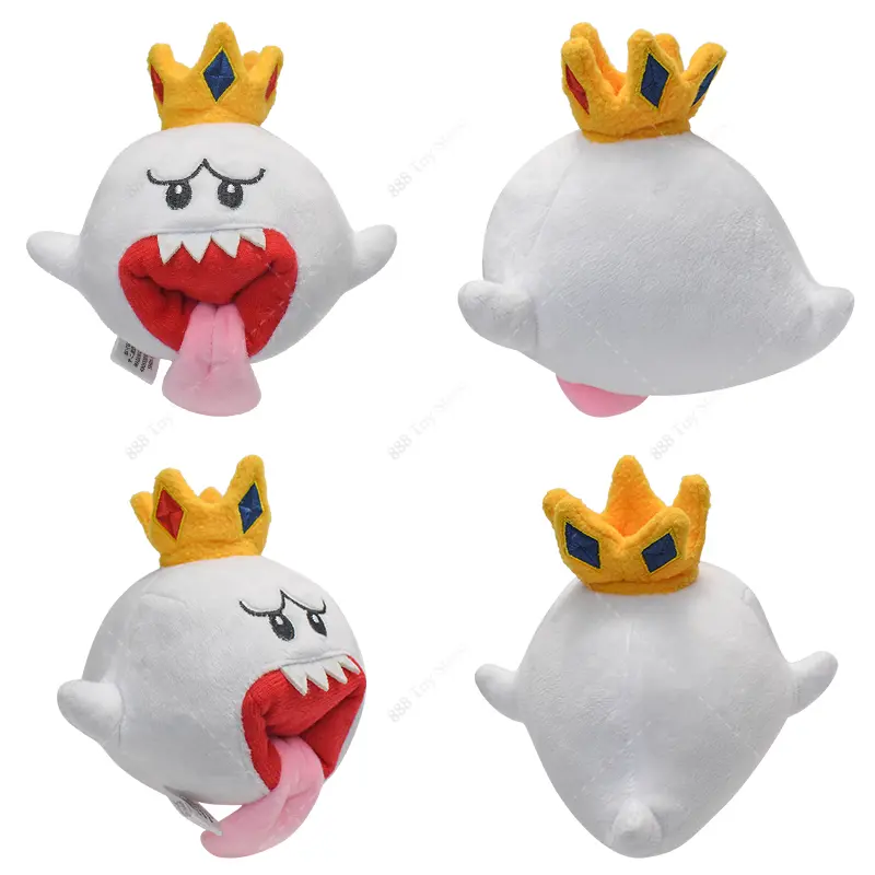 New Arrival King Boo Plush Toys Anime Shy Ghost King Boo Soft Stuffed Animal Peluche Decoration Dolls Children's Birthday Gifts