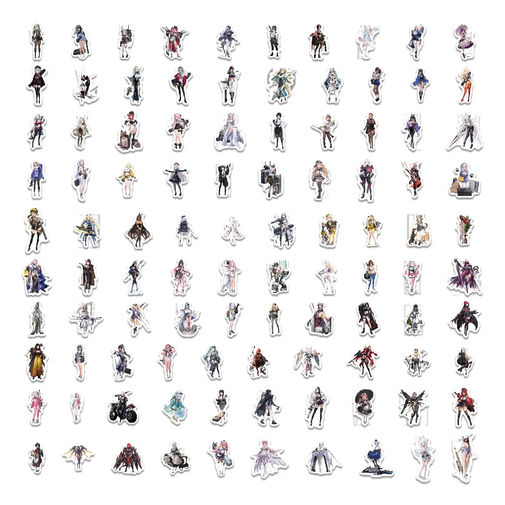 10/50/100PCS Funny Game Stickers NIKKE The Goddess of Victory Cartoon Decals Girl Graffiti DIY Decoration ACGN Game Kids Toys
