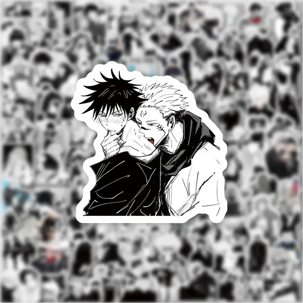 10/30/50/100pcs Jujutsu Kaisen Graffiti Stickers Anime Satoru Gojo Decals Waterproof Kids Cartoon DIY Cool Sticker Toys Gifts