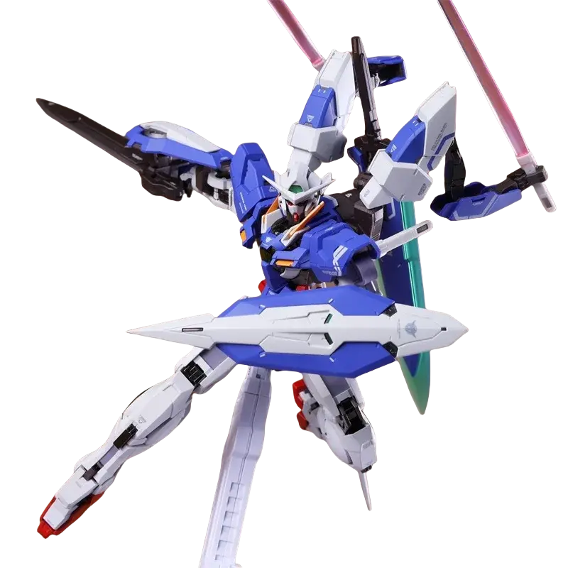 WG MODEL DECISE EXIA GN-001 1/100 MG With Water Sticker Model Kit Action Toy Figures Assembly Toys