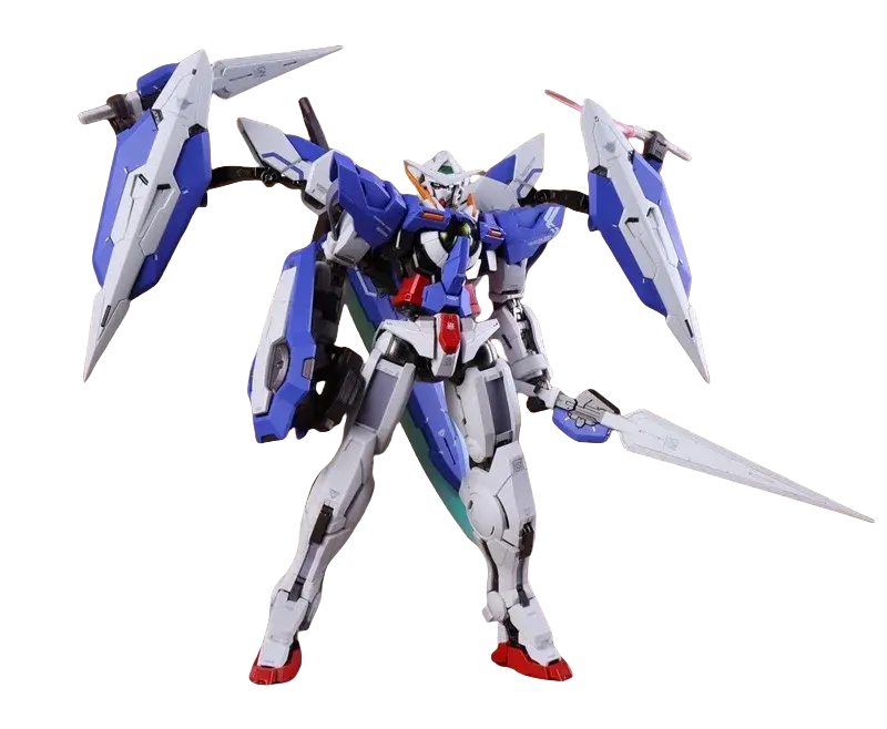 WG MODEL DECISE EXIA GN-001 1/100 MG With Water Sticker Model Kit Action Toy Figures Assembly Toys