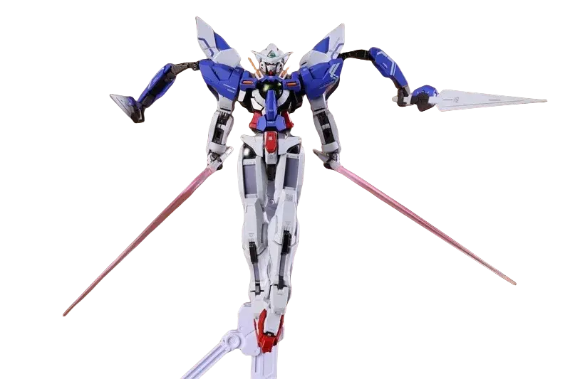 WG MODEL DECISE EXIA GN-001 1/100 MG With Water Sticker Model Kit Action Toy Figures Assembly Toys