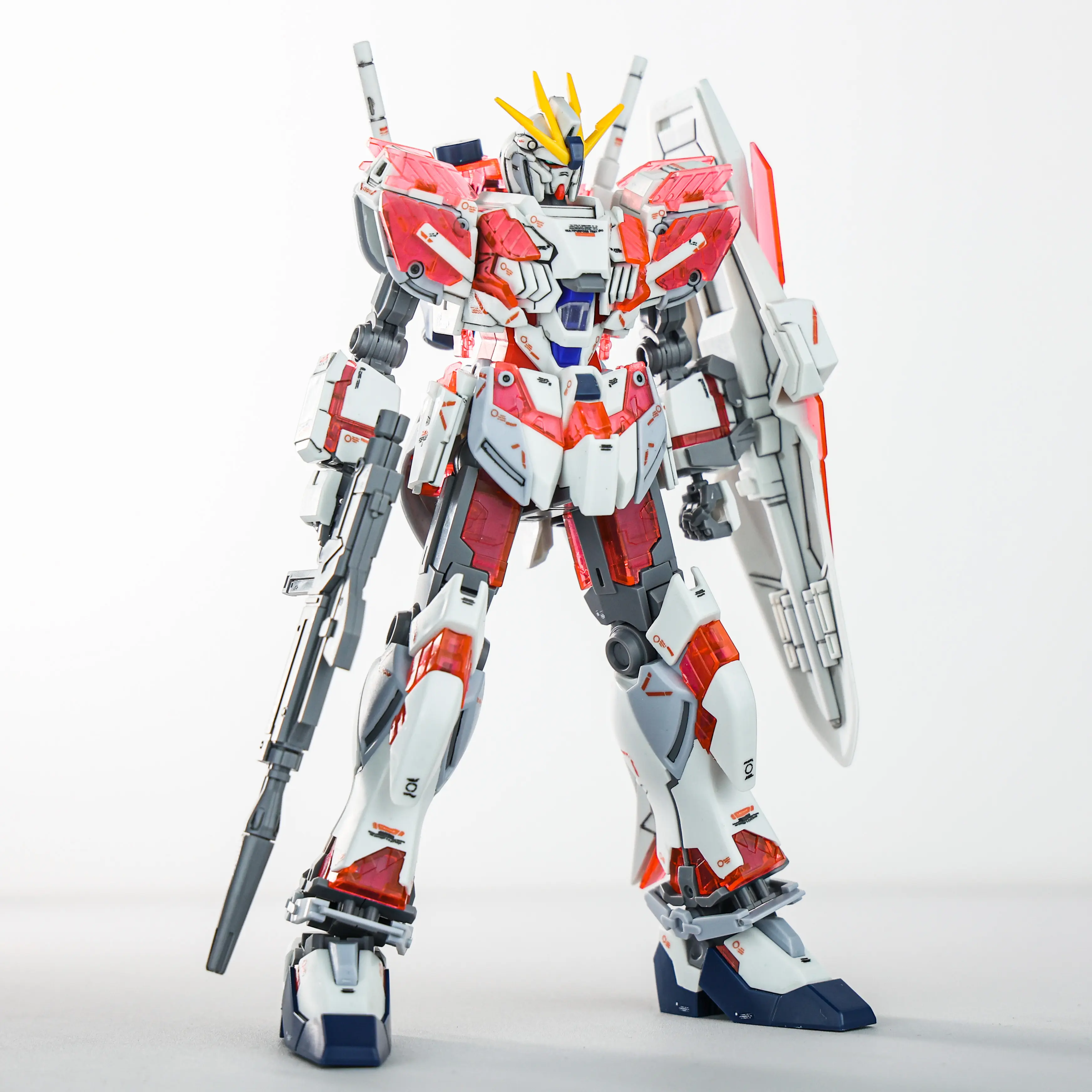 XINGJU Model 1/144 HG RX-9/C Narrative C-Packs Assembly Model Kit Action Figures robot Plastic Models toy gifts