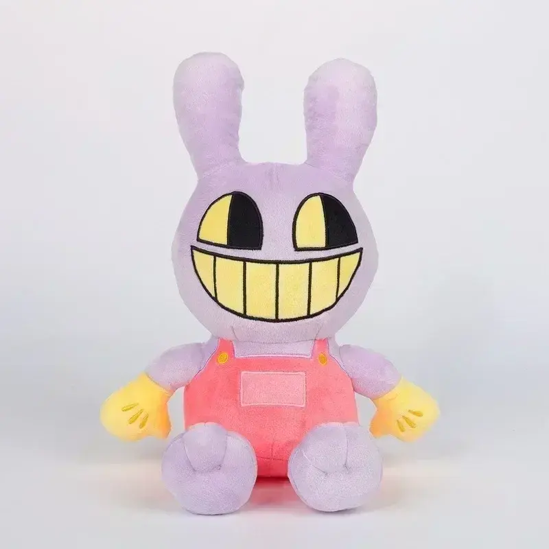 The Amazing Digital Circus Pomni Jax Plush Toy Anime Cute Theater Rabbit Doll StuffedCartoon Clown Christmas Kids Gifts