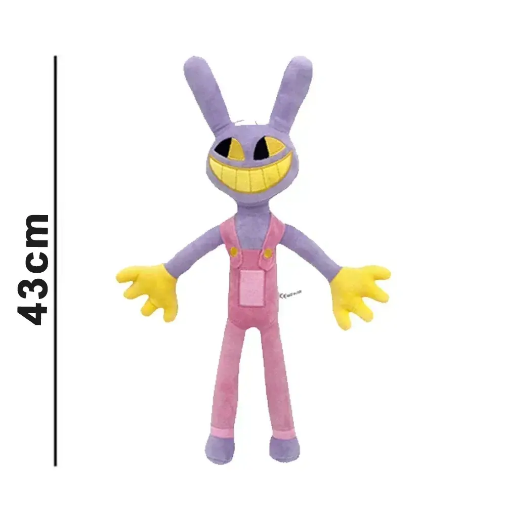 The Amazing Digital Circus Pomni Jax Plush Toy Anime Cute Theater Rabbit Doll StuffedCartoon Clown Christmas Kids Gifts
