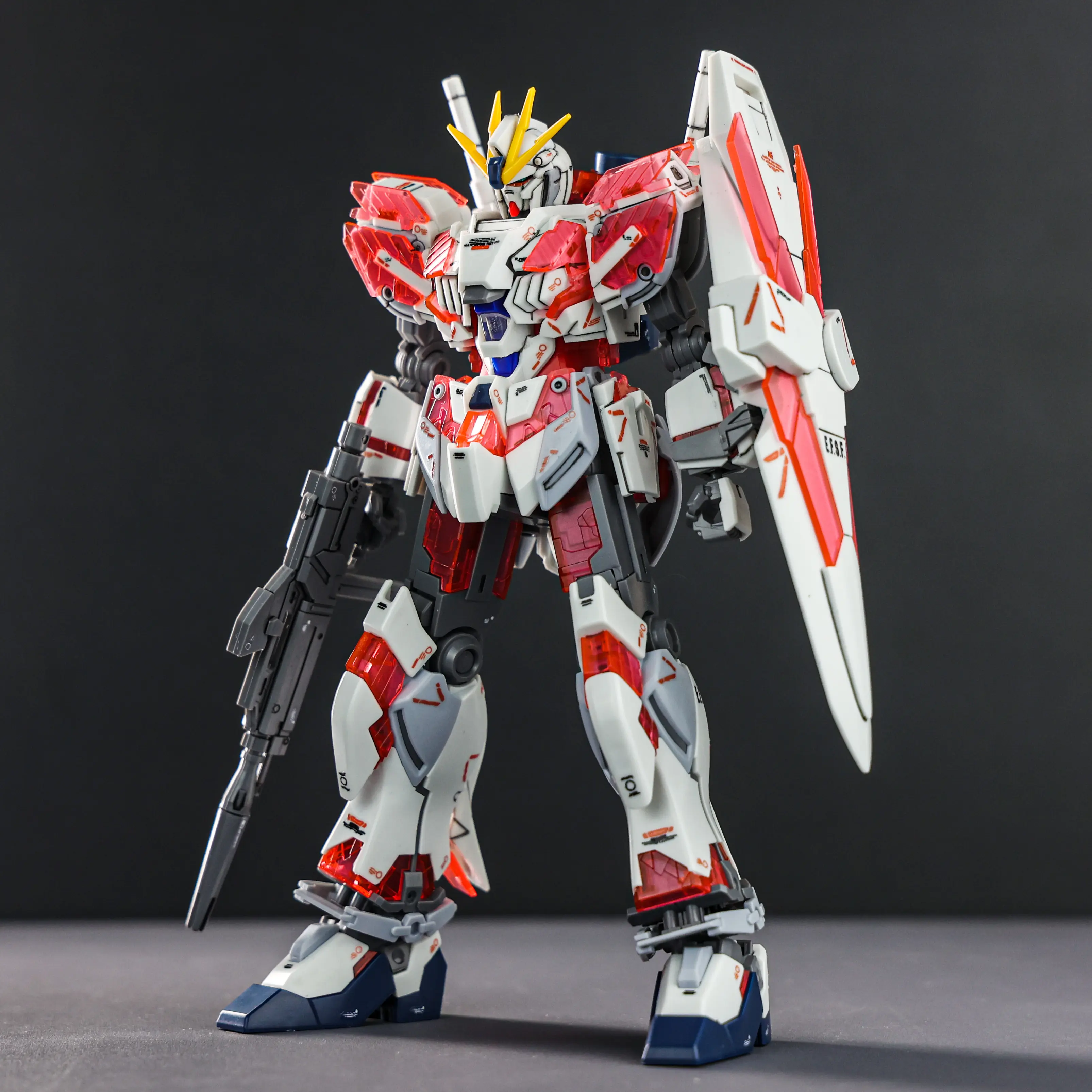 XINGJU Model 1/144 HG RX-9/C Narrative C-Packs Assembly Model Kit Action Figures robot Plastic Models toy gifts