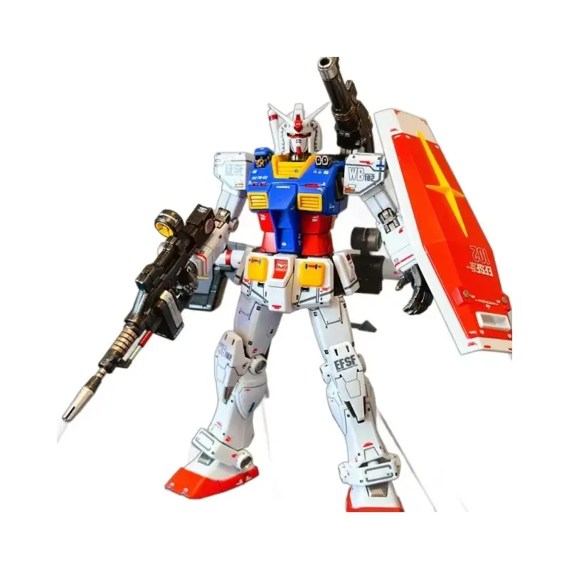 1/144 HGUC RX-78-2 Newborn GTO Yuanzu Water Distribution Sticker Bracket Animation Assembly Model Collectible Toy Gift Ornament