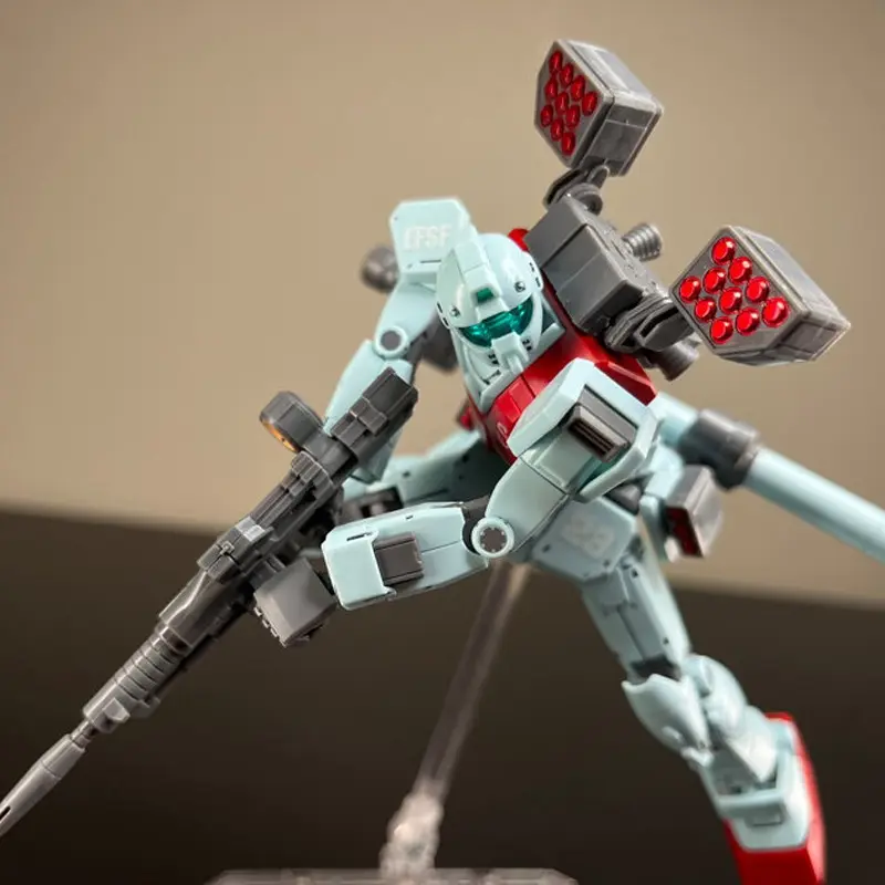 GK 65714 HG 1/144 RGM-79 MISS POD SHOULDER CANNON Water Sticker Assembly Model Joint Movable Figure Toy Gift