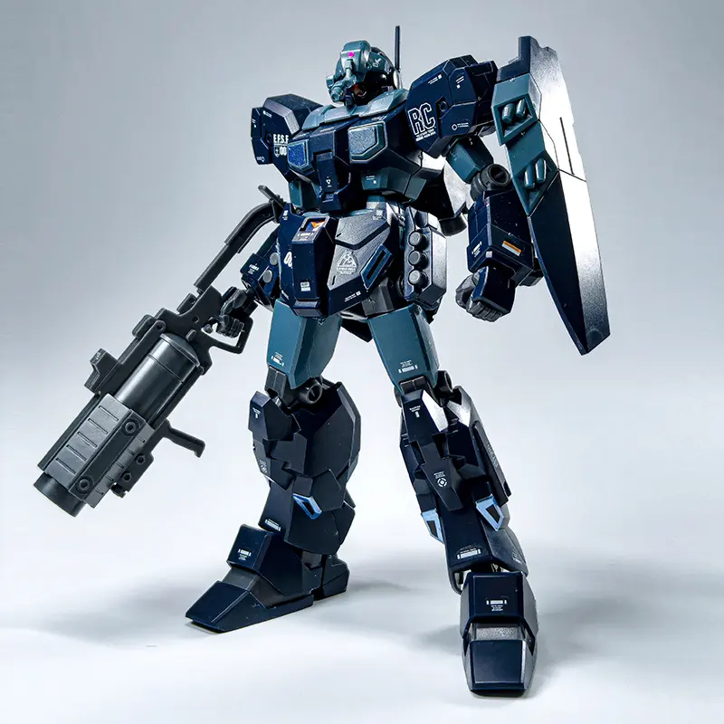 New BaoBao HG 1/144  J1 RGM-96X Jesta Figures Assembly Model Water Sticker Bracket Toys Collection Gift ornament