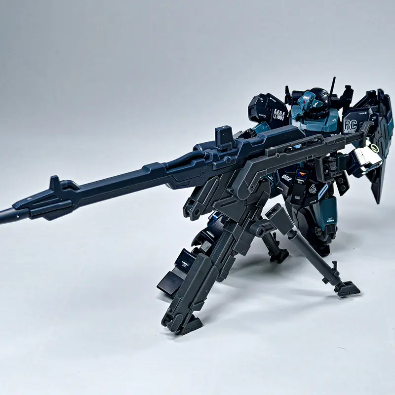 New BaoBao HG 1/144  J1 RGM-96X Jesta Figures Assembly Model Water Sticker Bracket Toys Collection Gift ornament