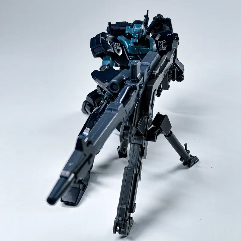 New BaoBao HG 1/144  J1 RGM-96X Jesta Figures Assembly Model Water Sticker Bracket Toys Collection Gift ornament